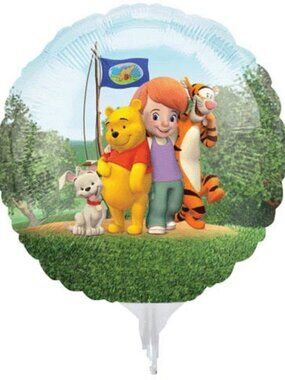 Winnie the Pooh Pack of 3-EZ_FILL Foil Balloons NEW